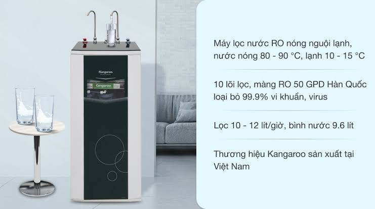 Máy lọc nước nóng lạnh Kangaroo KG10A3